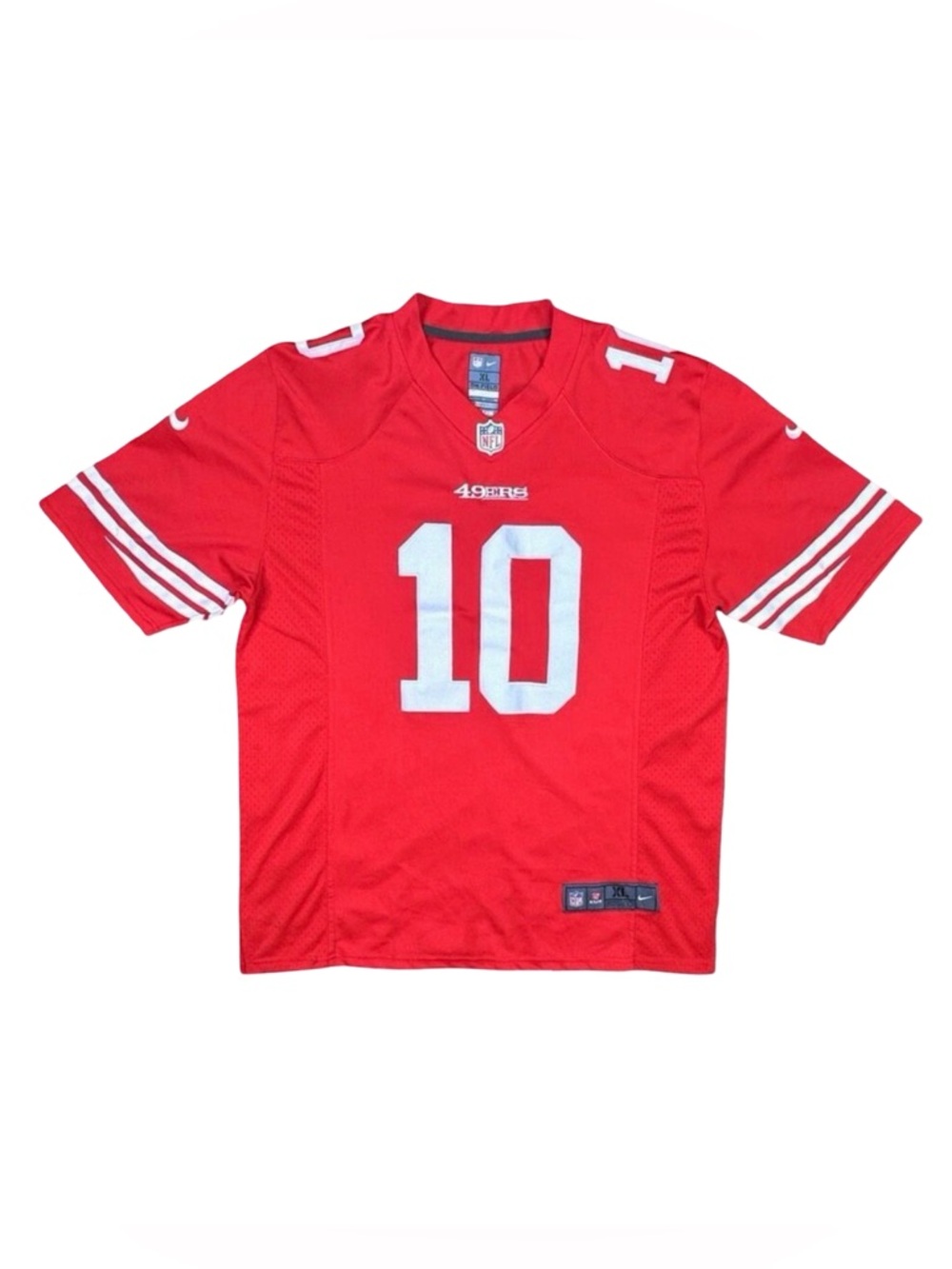 Nike NFL San Francisco 49ers #10 Jimmy Garoppolo Football Jersey - Size XL